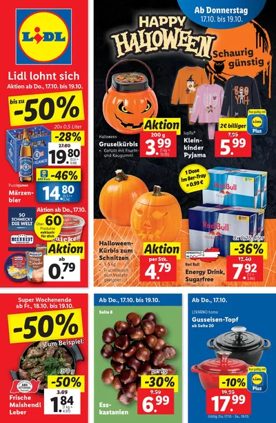 Lidl Katalog | Top-Deals und Rabatte | 17.10.2024 - 23.10.2024