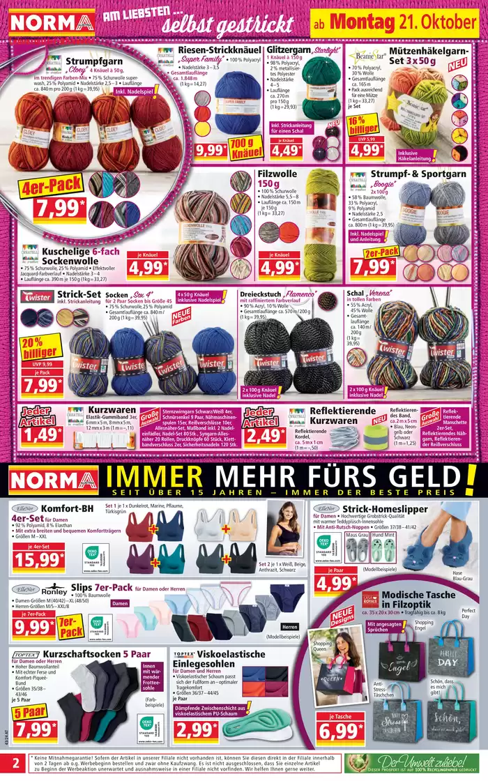 Norma Katalog | Jetzt sparen mit unseren Deals | 21.10.2024 - 25.10.2024