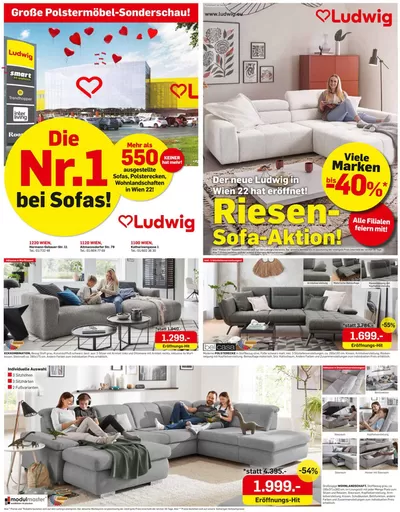 Möbel Ludwig Katalog in Vösendorf | Tolle Rabatte auf ausgewählte Produkte | 13.10.2024 - 2.11.2024