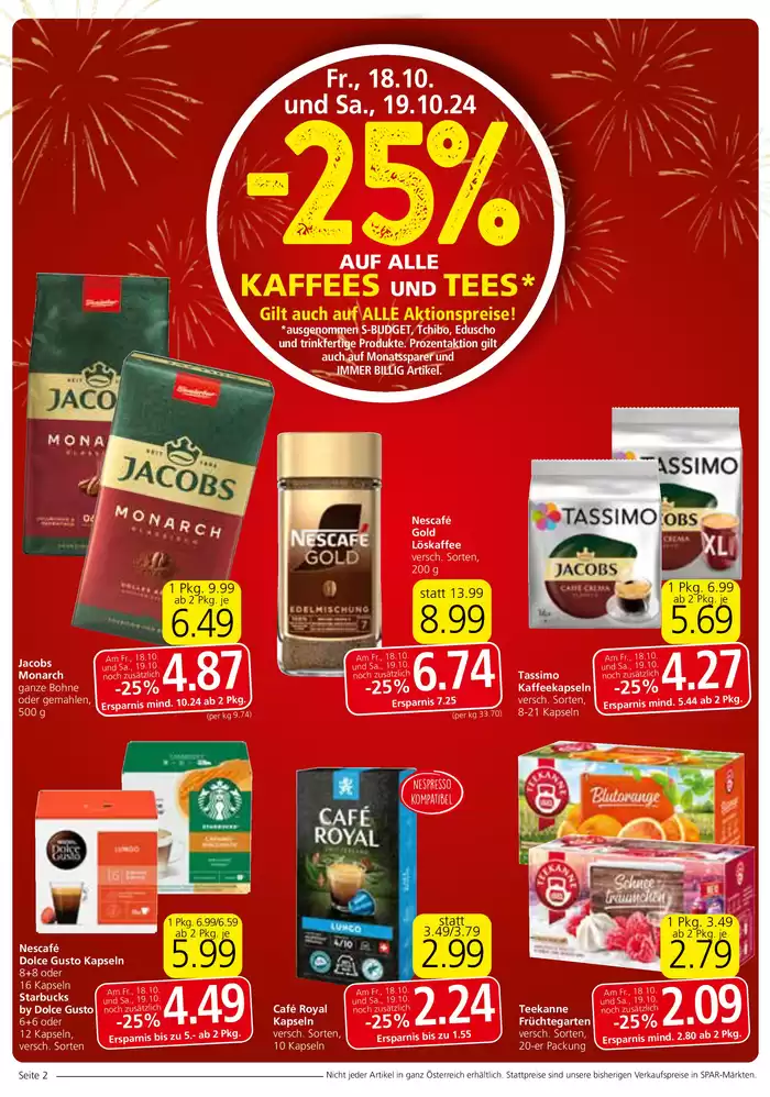 Spar Katalog in Linz | Exklusive Deals für unsere Kunden | 16.10.2024 - 30.10.2024