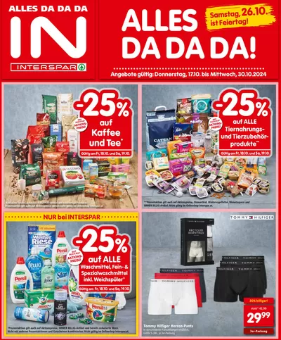 Angebote von Restaurants | Top-Deals und Rabatte in Interspar Restaurant | 16.10.2024 - 30.10.2024