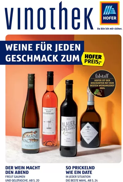 Hofer Katalog in Gerasdorf bei Wien | Wein-Magazin | 16.10.2024 - 30.10.2024