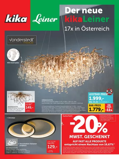 Leiner Katalog | Top-Deals für alle Kunden | 15.10.2024 - 4.11.2024