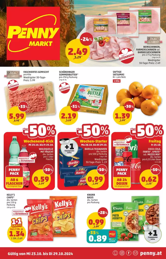 Penny Katalog in Perg | Top-Angebote für Sparfüchse | 18.10.2024 - 1.11.2024