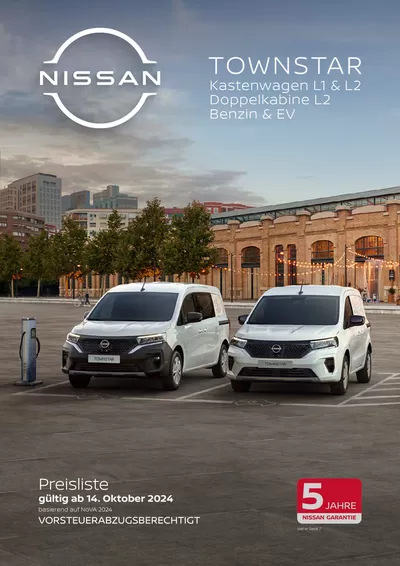 Angebote von Auto, Motorrad & Zubehör in Leibnitz | Townstar Kastenwagen EV in Nissan | 19.10.2024 - 19.10.2025