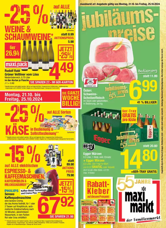 Maximarkt Katalog | Neue Angebote zum Entdecken | 20.10.2024 - 3.11.2024