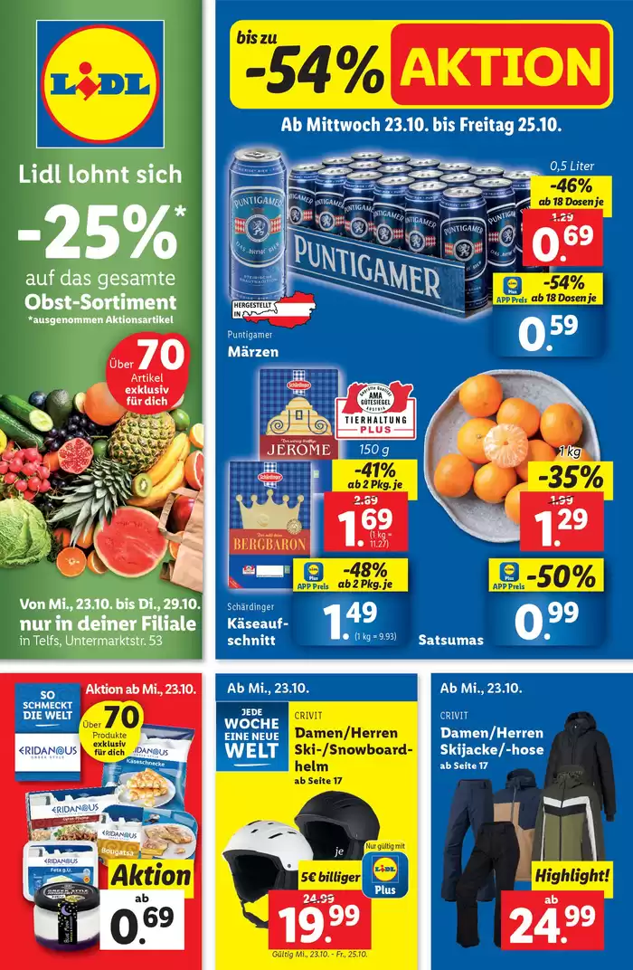 Lidl Katalog in Innsbruck | Exklusive Deals für unsere Kunden | 23.10.2024 - 29.10.2024