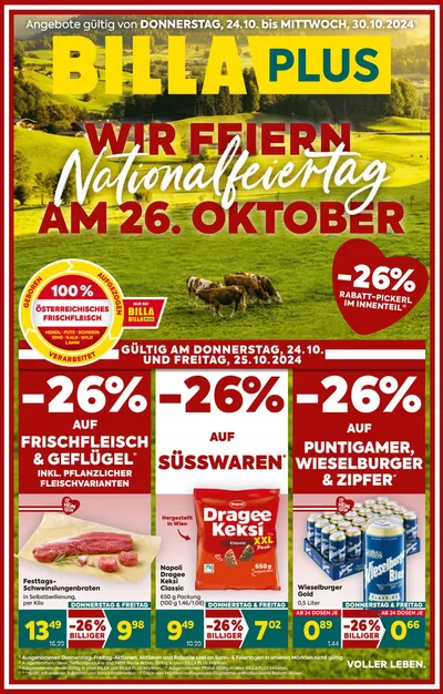 Billa Katalog in Schwechat | Vorschau BILLA PLUS Wien KW43 | 22.10.2024 - 5.11.2024