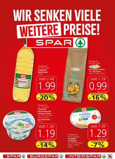 Eurospar Katalog in Neusiedl am See | Exklusive Deals für unsere Kunden | 23.10.2024 - 6.11.2024