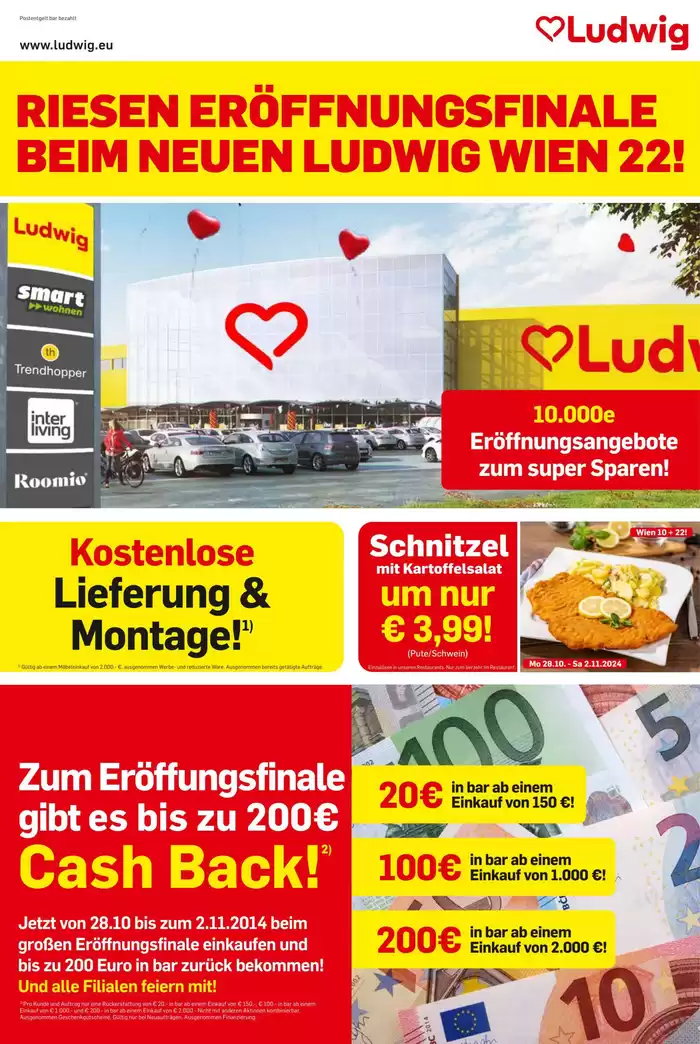 Möbel Ludwig Katalog in Wien | Top-Deals für alle Kunden | 27.10.2024 - 2.11.2024