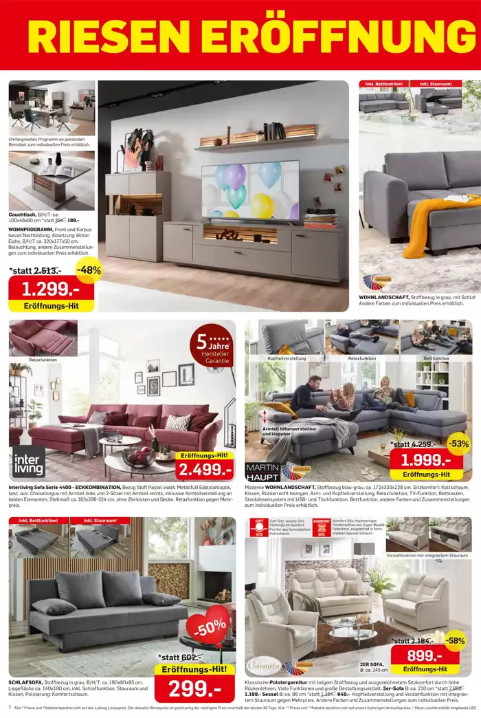 Möbel Ludwig Katalog in Wien | Top-Deals für alle Kunden | 27.10.2024 - 2.11.2024