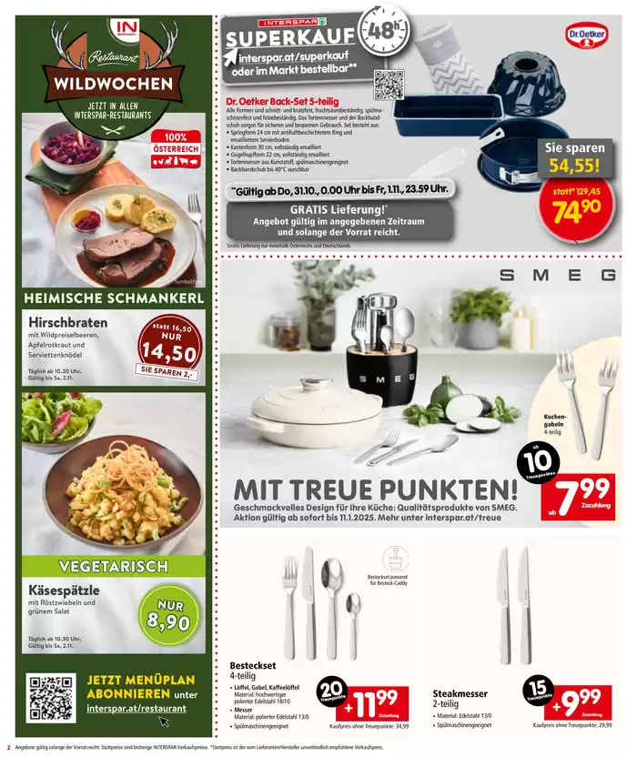 Interspar Katalog in Linz | Top-Deals für alle Kunden | 30.10.2024 - 13.11.2024