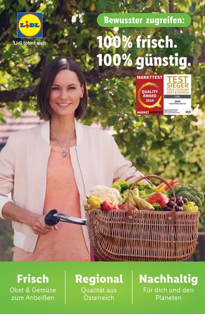 Lidl Katalog in Graz | Sonderflyer Bewusster zugreifen | 2.9.2024 - 31.10.2024