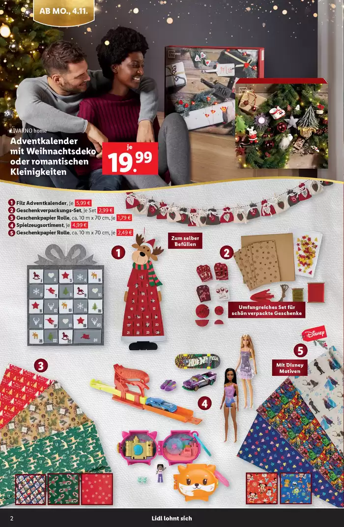 Lidl Katalog in Eisenstadt | Sonderflyer Spielwarenkatalog | 4.11.2024 - 14.12.2024