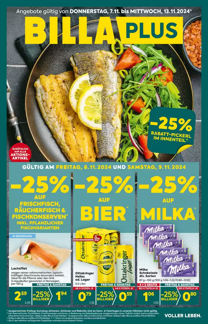 BILLA PLUS Katalog in Steinberg-Dörfl | BILLA PLUS Flugblatt | 7.11.2024 - 21.11.2024