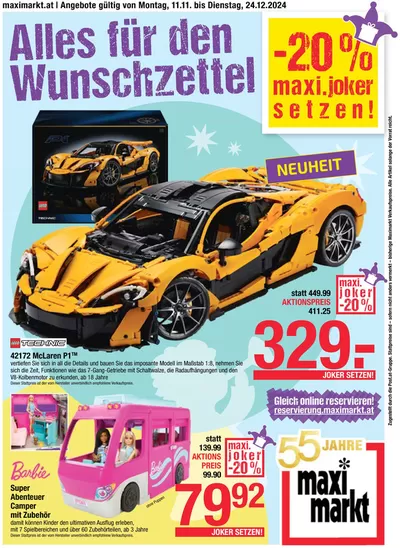 Maximarkt Katalog | Tolles Angebot für Schnäppchenjäger | 8.11.2024 - 22.11.2024