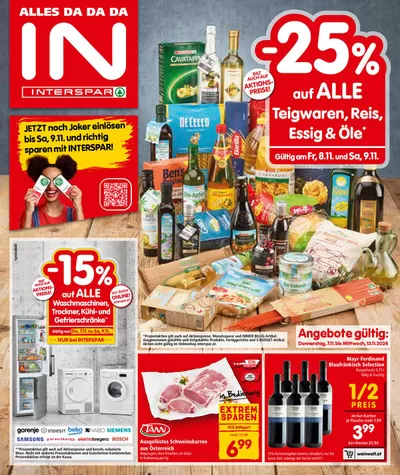 Interspar Katalog in Innsbruck | Top-Angebote für alle Schnäppchenjäger | 10.11.2024 - 24.11.2024