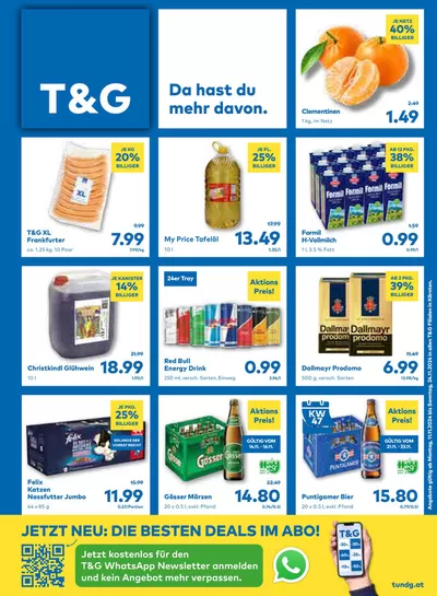 T&G Katalog in Klagenfurt am Wörthersee | Angebote für Schnäppchenjäger | 10.11.2024 - 24.11.2024