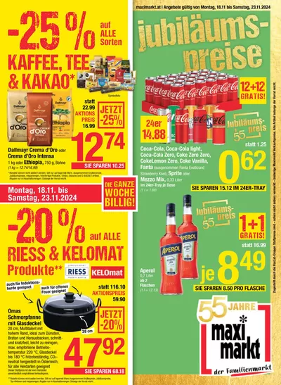 Maximarkt Katalog | Große Auswahl an Angeboten | 15.11.2024 - 29.11.2024