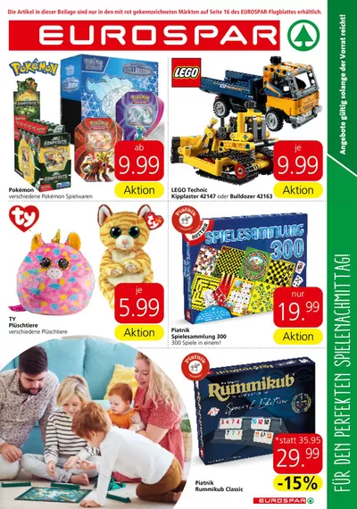 Eurospar Katalog | Jetzt sparen mit unseren Deals | 15.11.2024 - 29.11.2024