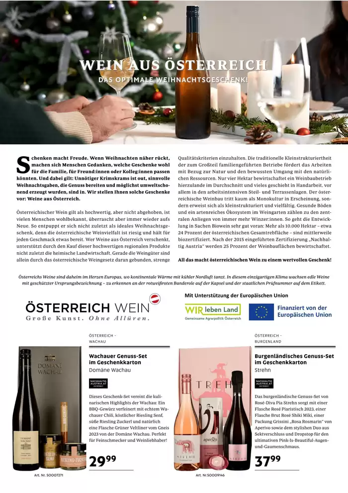 Wein & Co Katalog in Klagenfurt am Wörthersee | Wein & Co flugblatt | 15.11.2024 - 29.11.2024