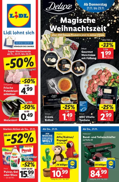 Lidl Katalog | Aktuelle Flugblätter Ab Donnerstag, 21.11. | 21.11.2024 - 27.11.2024