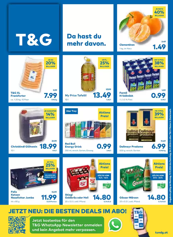 T&G Katalog | Rabatte und Aktionen | 17.11.2024 - 1.12.2024