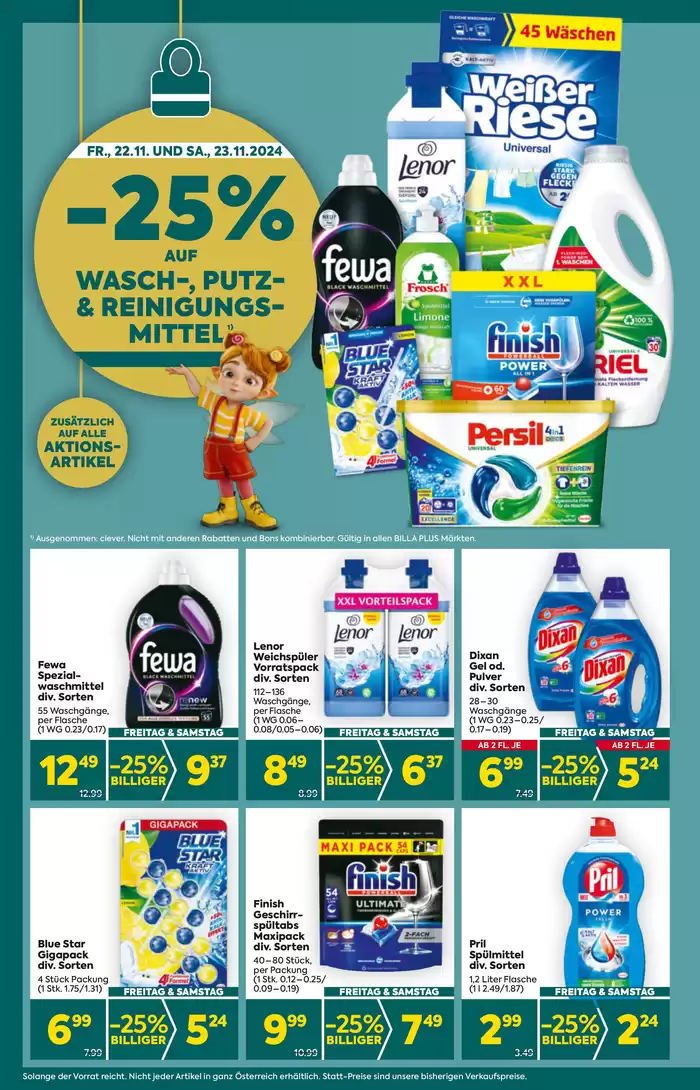 Billa Katalog | Vorschau BILLA PLUS Wien KW47 | 19.11.2024 - 3.12.2024