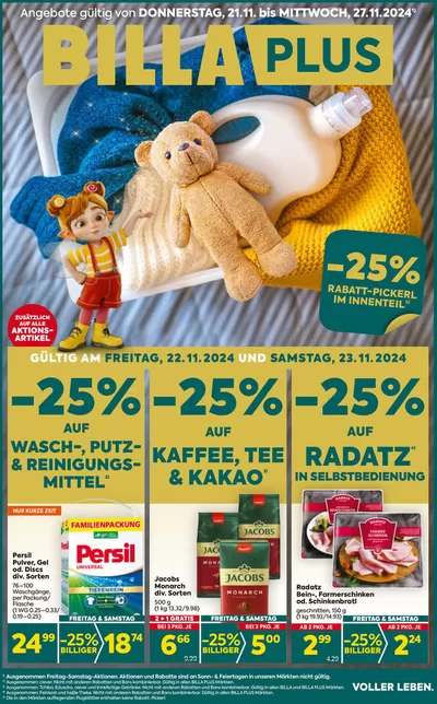 Billa Katalog in Graz | Vorschau BILLA PLUS Wien KW47 | 19.11.2024 - 3.12.2024