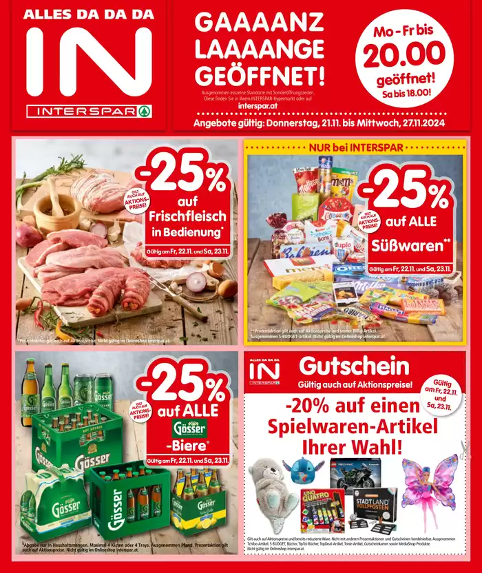 Interspar Katalog | Große Auswahl an Angeboten | 20.11.2024 - 4.12.2024