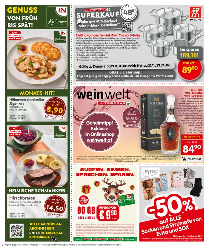 Interspar Katalog | Große Auswahl an Angeboten | 20.11.2024 - 4.12.2024