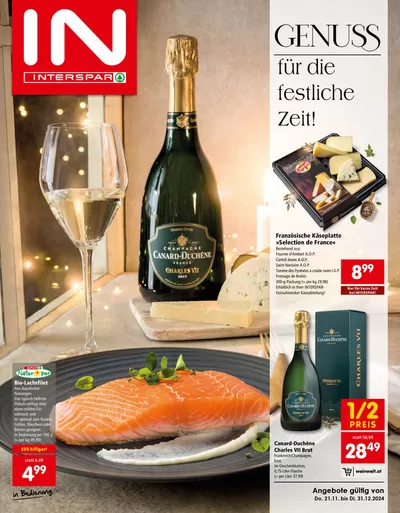 Angebote von Restaurants | Top-Angebote für Sparfüchse in Interspar Restaurant | 20.11.2024 - 4.12.2024