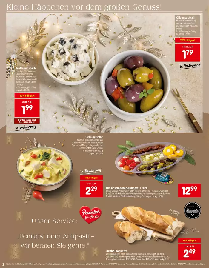 Interspar Katalog in Graz | Große Auswahl an Angeboten | 21.11.2024 - 5.12.2024