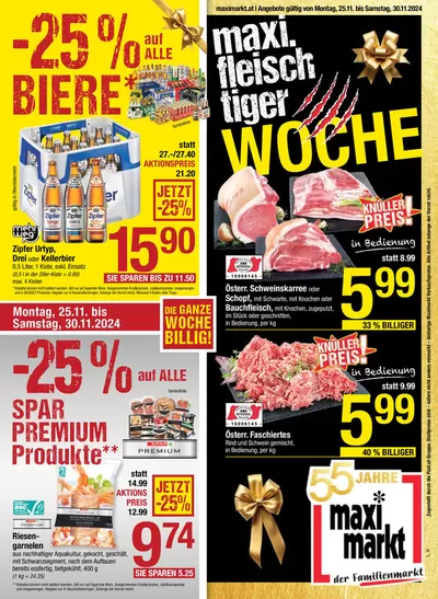 Maximarkt Katalog in Anif | Exklusive Schnäppchen | 22.11.2024 - 6.12.2024