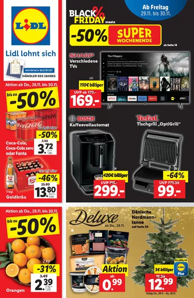 Lidl Katalog in Salzburg | Top-Angebote für Sparfüchse | 28.11.2024 - 4.12.2024