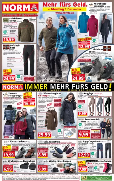 Norma Katalog in Pettenbach | Unsere besten Deals für Sie | 2.12.2024 - 6.12.2024