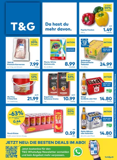 T&G Katalog in Uttendorf | Unsere besten Schnäppchen | 24.11.2024 - 8.12.2024