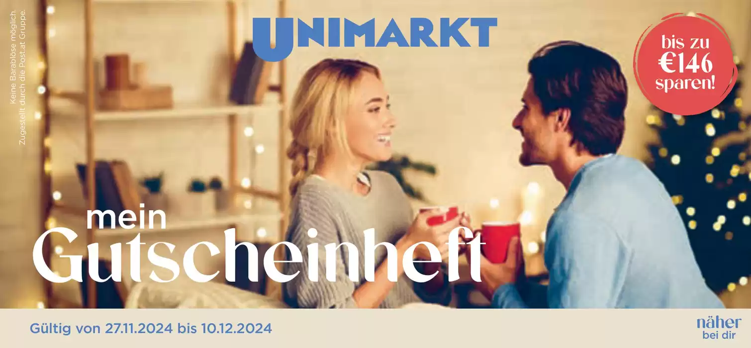 Unimarkt Katalog in Adnet | Top-Deals für alle Kunden | 27.11.2024 - 10.12.2024