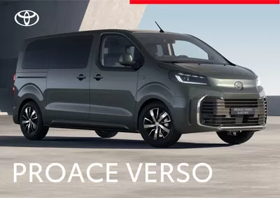 Toyota Katalog in Linz | Toyota Proace Verso & Proace Verso Electric | 26.11.2024 - 26.11.2025