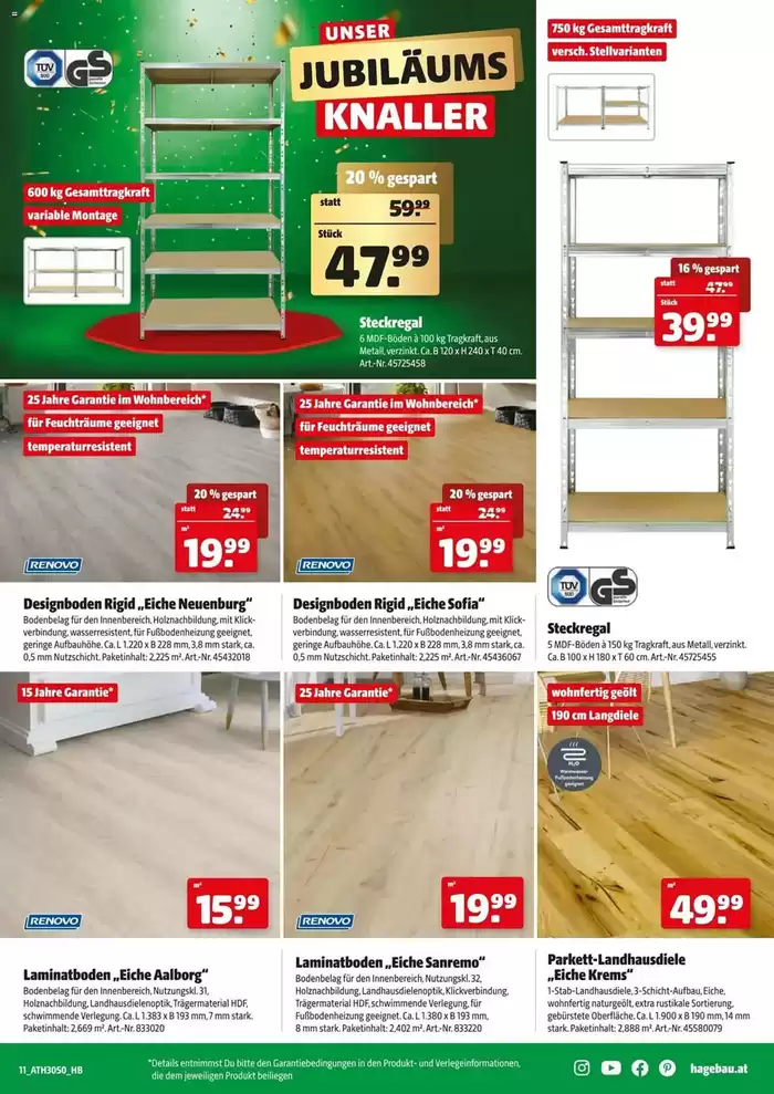 Hagebau Katalog in Innsbruck | Tolles Angebot für alle Kunden | 3.12.2024 - 17.12.2024