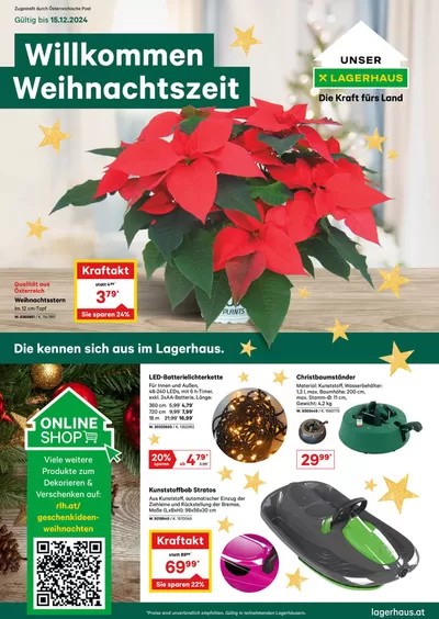 Angebote von Baumärkte & Gartencenter in Bischofshofen | Salzburger Lagerhaus Katalog in Salzburger Lagerhaus | 3.12.2024 - 17.12.2024