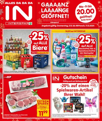 Angebote von Restaurants in Völs | Interspar Restaurant flugblatt in Interspar Restaurant | 3.12.2024 - 17.12.2024