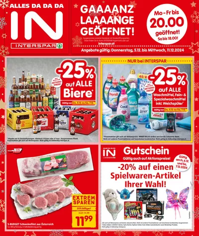 Angebote von Restaurants in Völs | Top-Angebote für alle Schnäppchenjäger in Interspar Restaurant | 3.12.2024 - 17.12.2024