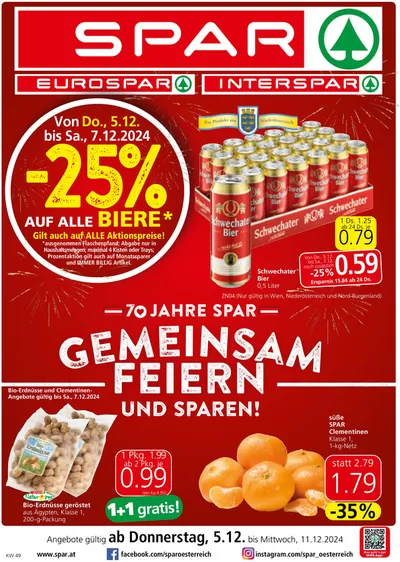 Eurospar Katalog in Perchtoldsdorf | Sonderangebote für Sie | 4.12.2024 - 18.12.2024