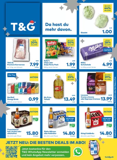 T&G Katalog in Nesselwängle | T&G Flugblatt | 8.12.2024 - 22.12.2024