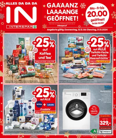 Interspar Restaurant Katalog in Wien | Interspar Restaurant flugblatt | 11.12.2024 - 25.12.2024