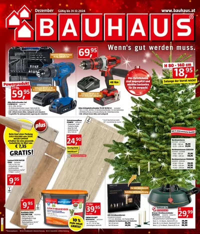 Bauhaus Katalog in Ferndorf | Wenn's gut werden muss | 12.12.2024 - 31.12.2024