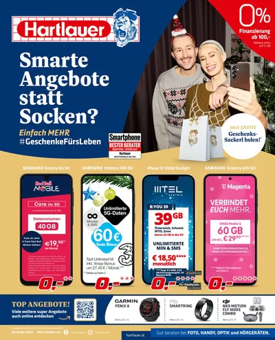 Hartlauer Katalog in Nesselwängle | Smarte Angebote statt Socken | 12.12.2024 - 1.1.2025