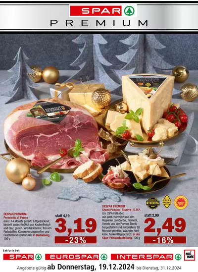 Spar Katalog in Muhr | Aktuelle Deals und Angebote | 18.12.2024 - 1.1.2025