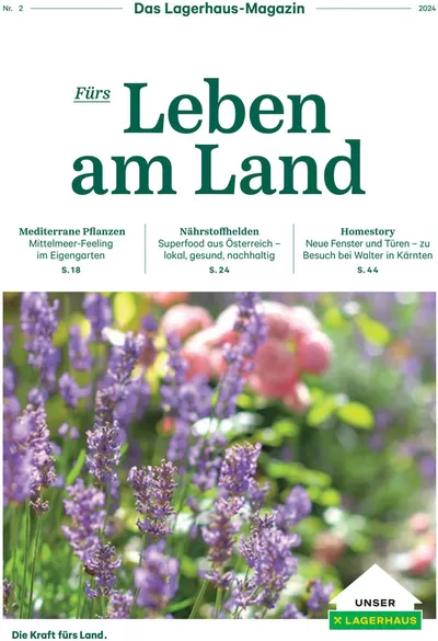 Lagerhaus Katalog in Pusterwald | Nr. 2 - Lagerhaus Magazin 2024 | 18.12.2024 - 1.1.2025